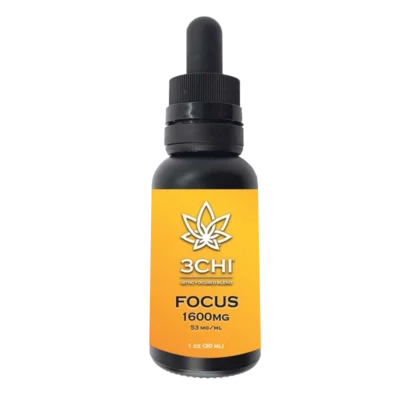 3CHI Delta 8 THC Blend – Focus Oil Tincture