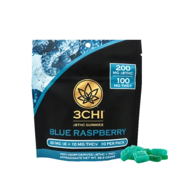 3CHI Delta 8 THC + THCv Gummies – 300mg