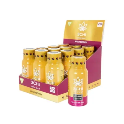 3CHI Delta 9 THC Wild Berry Shots