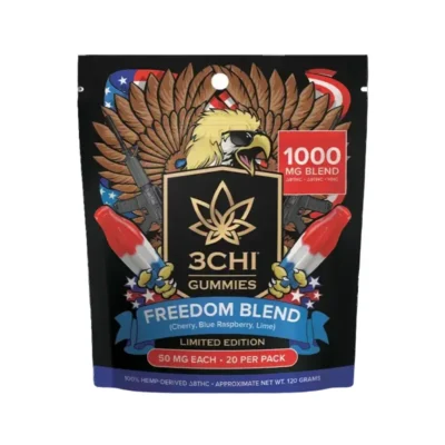 3CHI Freedom Blend Gummies – 1000mg