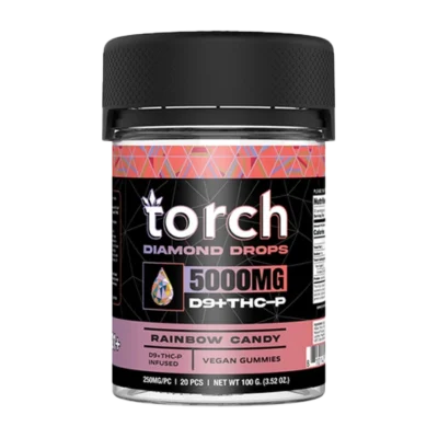 Torch Delta 9 THC + THCA Diamond Drops – 5000mg