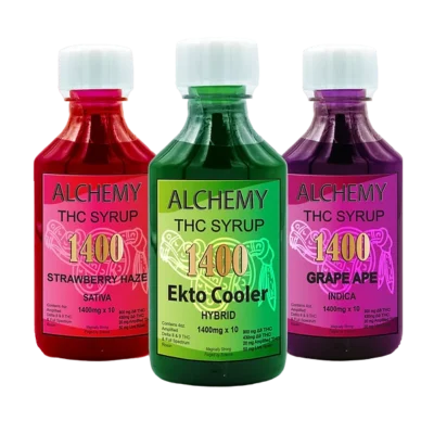 Alchemy Delta 8 THC + Delta 9 THC Syrup – 1400mg