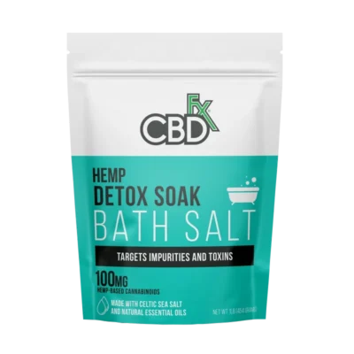 CBDfx CBD Bath Salts – 100mg