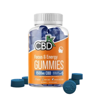 CBDfx CBD Gummies for Focus & Energy – 1500mg
