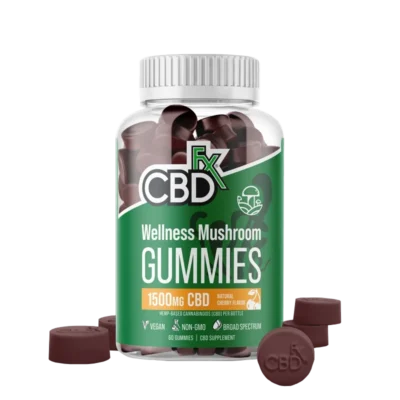 CBDfx CBD Gummies With Mushrooms for Wellness
