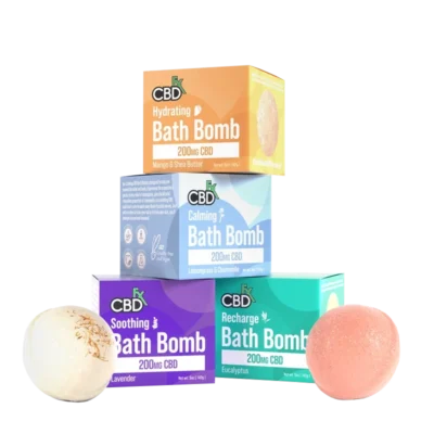 CBDfx CBD Vegan Bath Bombs – 200mg
