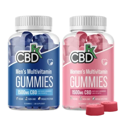 CBDfx Multivitamin CBD Gummies For Men & Women