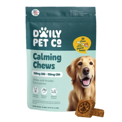 Daily Pet Co CBD + CBN Calming Chews – 500mg