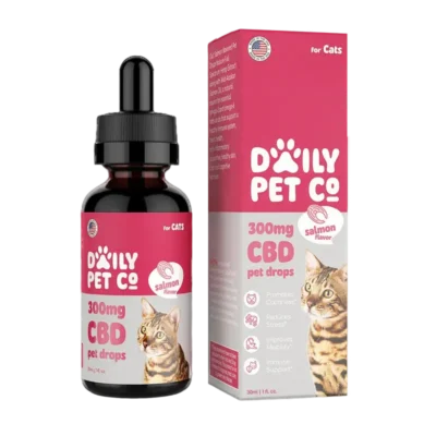 Daily Pet Co CBD Pet Drops for Cats – 300mg