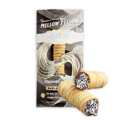 Delta 9 THC + CBD Baklava Sticks Edibles 40mg