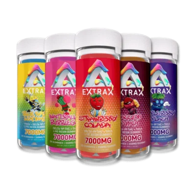 Delta Extrax Adios Blend Gummies – 7000mg