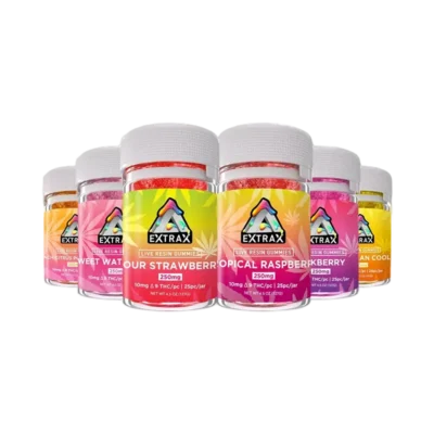 Delta Extrax Delta 9 THC Live Resin Gummies
