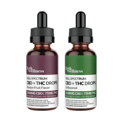 Erth Wellness Full Spectrum CBD + THC Drops
