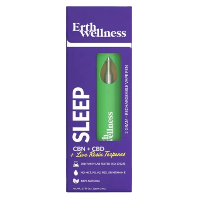 Erth Wellness SLEEP CBN+CBD Rechargeable Vape Pen