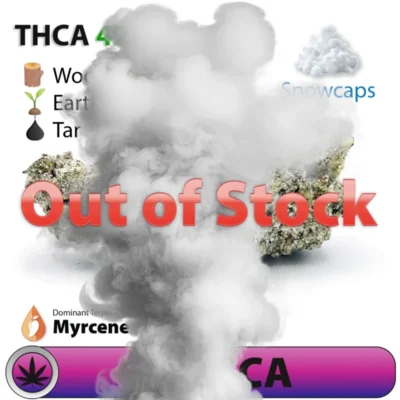 Frosted Brands Afghan Kush Indica THC-A Flower Snowcaps