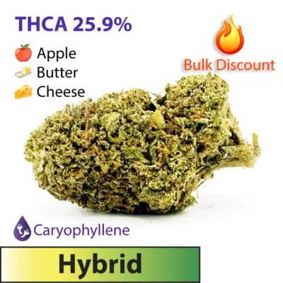 Frosted Brands Apple Fritter Hybrid THCA Flower