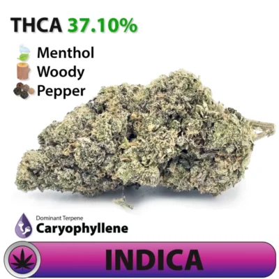 Frosted Brands Black Ice Indica THC-A Flower