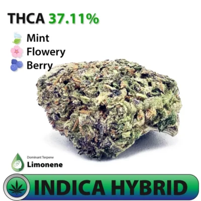 Frosted Brands Blue Zushi Indica-Dominant Hybrid THC-A Flower