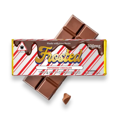 Frosted Brands Delta 9 THC:CBD Chocolate Bar