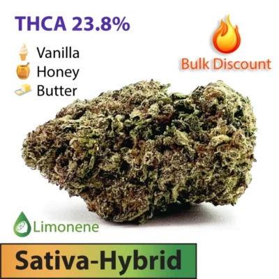 Frosted Brands Mendo Milk Sativa Dominant Hybrid THCA Flower