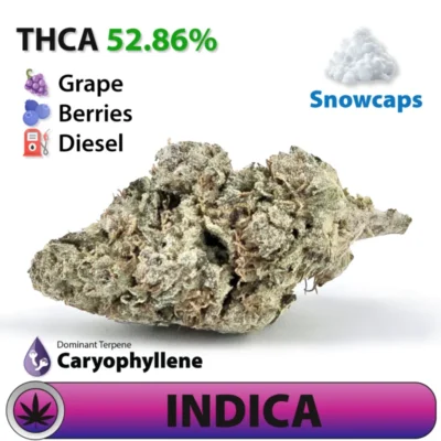 Frosted Brands Pandemic Punch Indica THC-A Flower Snowcaps
