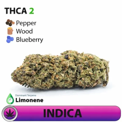 Frosted Brands Punch Breath Exotic Indica THCA Flower