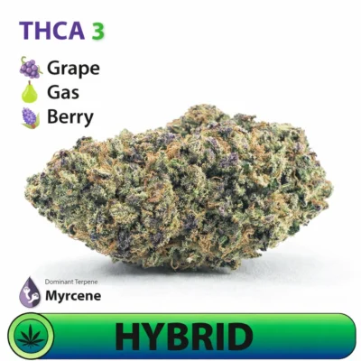 Frosted Brands Wedding Cake Indica Dominant Hybrid THCA Flower