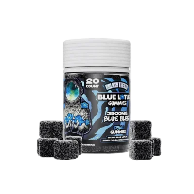 Galaxy Treats Blue Lotus Gummies – 3500mg