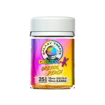 Galaxy Treats Delta K Gummies – Orbital Peach