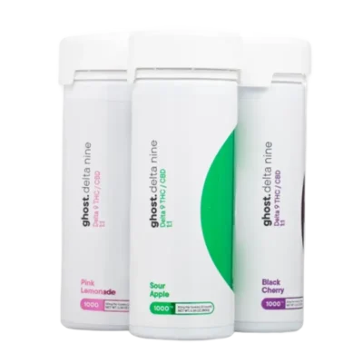 Ghost Hemp Delta 9 THC : CBD Gummies – 1000mg