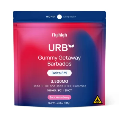 Gummy Getaway Barbados – D8/D9 THC Gummies 3500MG