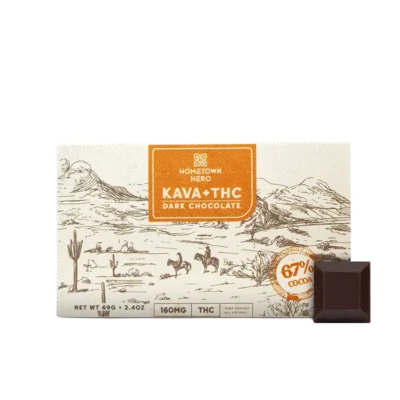 Hometown Hero Kava + Delta 9 THC Chocolate Bar