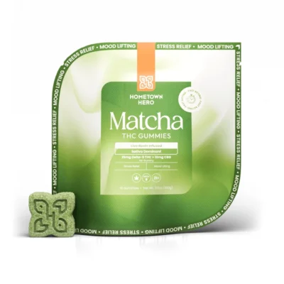 Matcha – Delta-9 (Sativa) Live Rosin Gummies