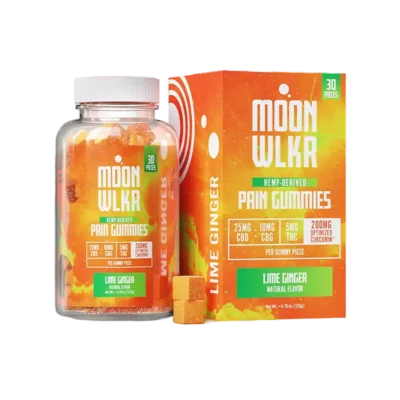 MoonWlkr CBD, CBG, and THC Extra Strength Pain Relief Gummies