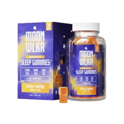 MoonWlkr CBD, CBN, and THC Sleep Gummies