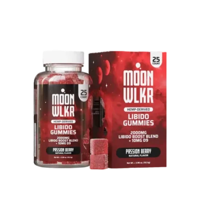 MoonWlkr Libido Gummies – Passion Berry 200mg