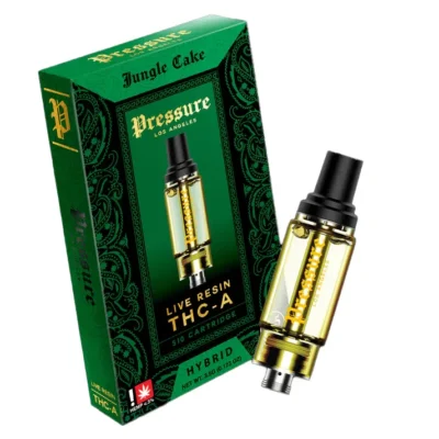 Pressure Los Angeles Live Resin THC-A Cartridge – 3.5g