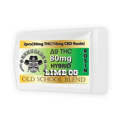 Renegade Delta 9 Rosin Drops – 2-pack