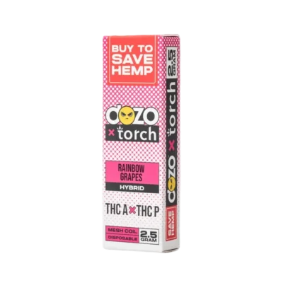 Torch DOZO THCA + THCP Disposable Vape – 2.5g