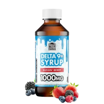 TRE House Delta 9 + Delta 8 Syrup – Bussin Berry