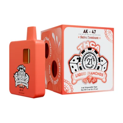 Twenty One Cannabis 3ML THCa Diamonds Disposable Vape