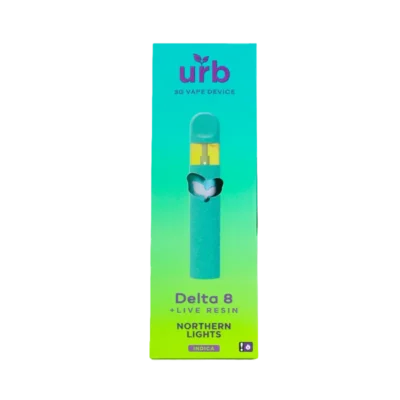 Urb Delta 8 THC Live Resin Disposable Vape – 3ml