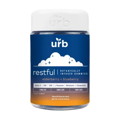 Urb Restful Botanically Infused Gummies – 1875mg