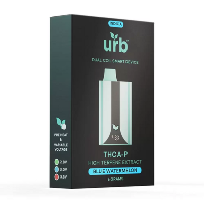 Urb Smart Device THCA-P Disposable Vape – 6ml