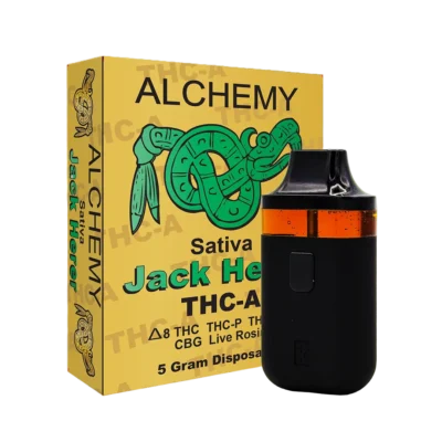 Alchemy THCA Gold Bar Disposable – 5g