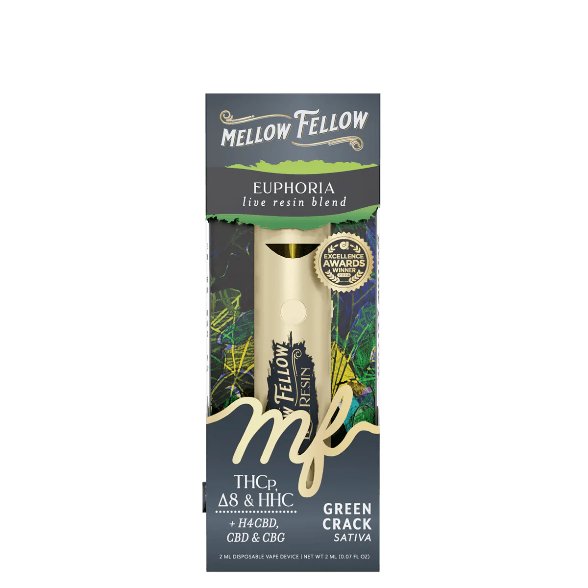 Mellow Fellow 2ml Live Resin Disposable Vape - Image 5