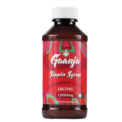 Gaanja Delta 8 THC Sippin Syrup – 1000mg