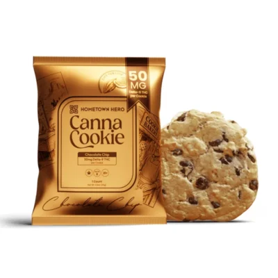 Hometown Hero 50mg Delta 9 THC Cookie – Chocolate Chip
