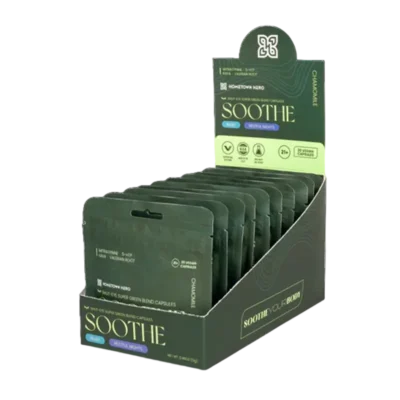 Hometown Hero Kratom Soothe Capsules – 20ct