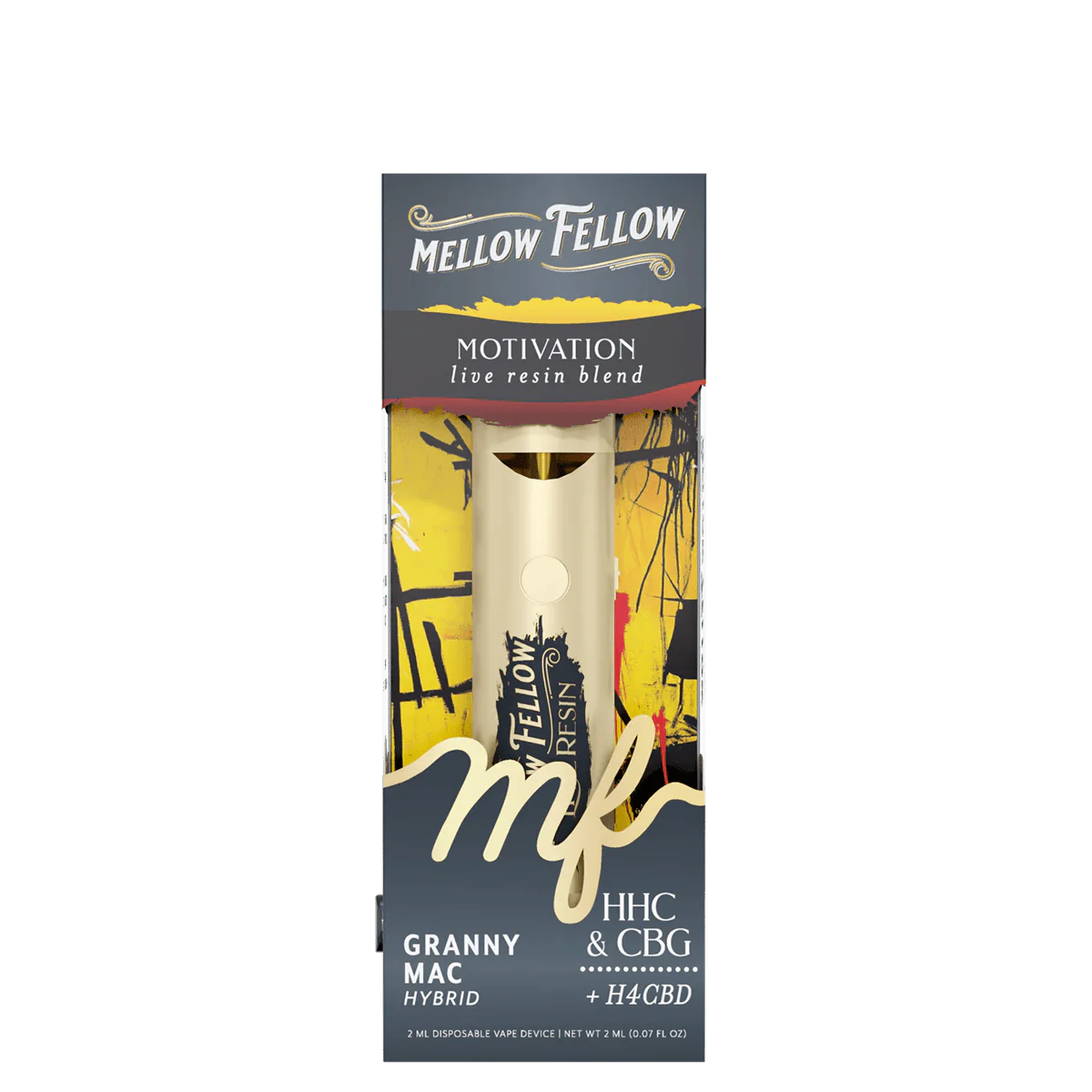 Mellow Fellow 2ml Live Resin Disposable Vape - Image 8